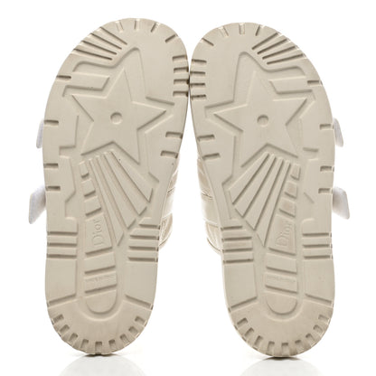 Christian Dior Calfskin Cannage Dio(r)evolution Slide Sandals 39 White 5 of 8