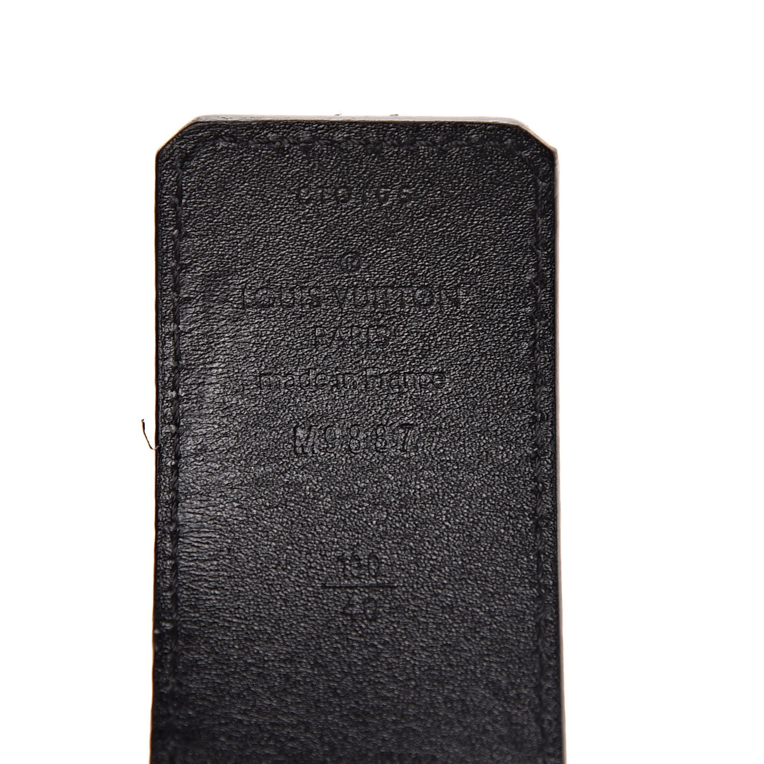 Louis Vuitton Calfskin 40mm LV Initiales Reversible Belt 100 40 Dark Brown Black 4 of 8