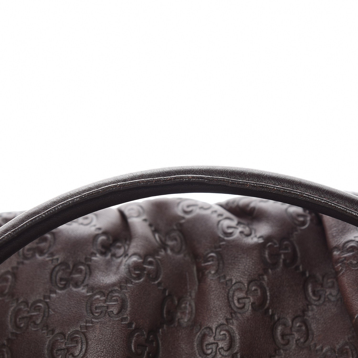Gucci Guccissima D Ring Tote Chocolate 11 of 12
