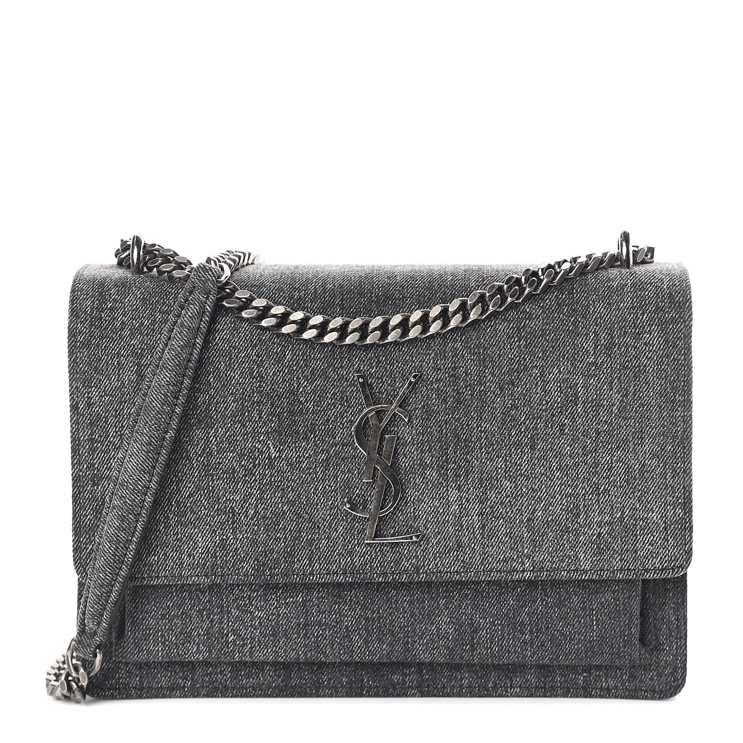 Denim Medium Monogram Sunset Black