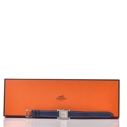 Hermes Stainless Steel Epsom 21mm Heure H Hour Quartz Watch Malta 8 of 8
