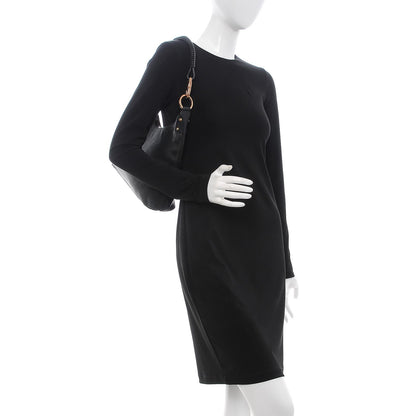 Gucci Pebbled Calfskin Shoulder Bag Black 2 of 11