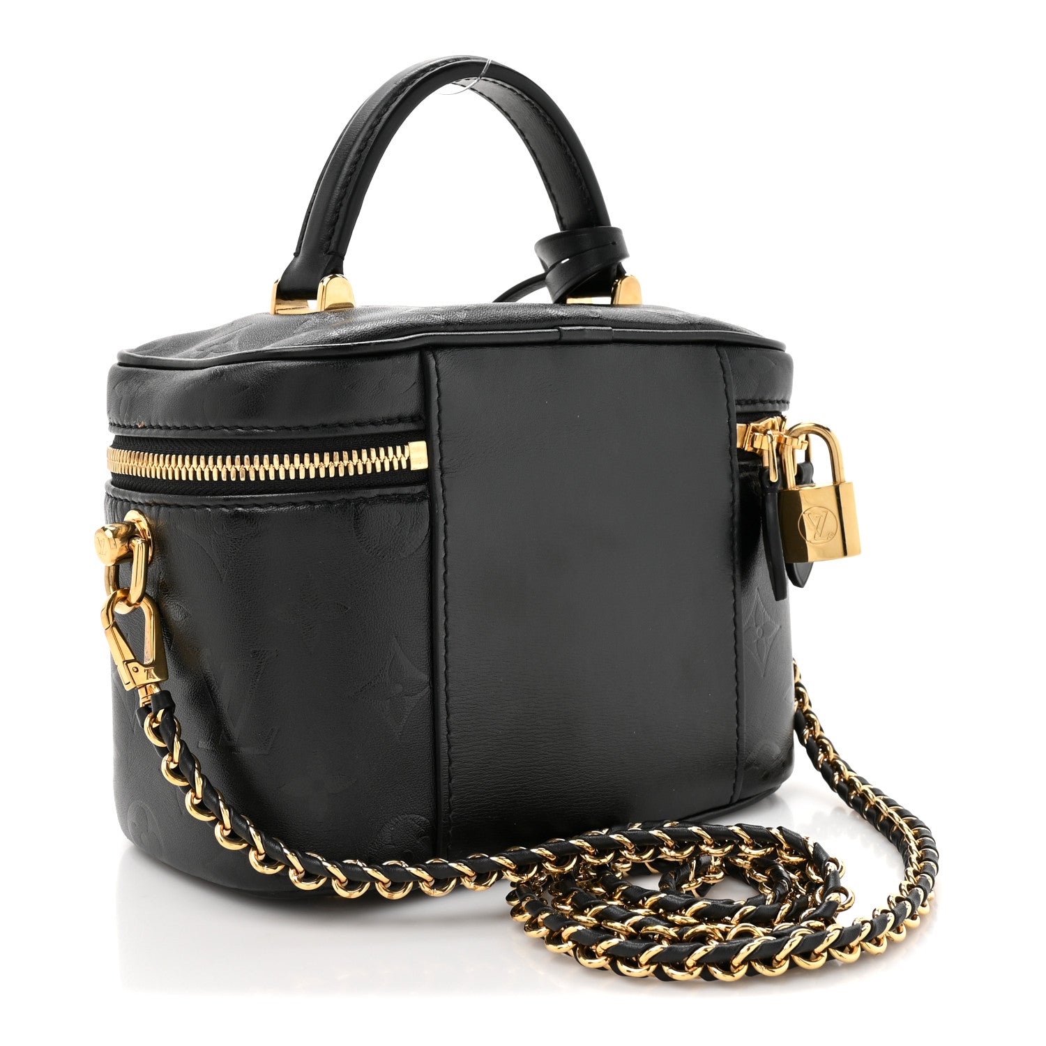 Louis Vuitton Monogram Ink Vanity PM Black 3 of 9