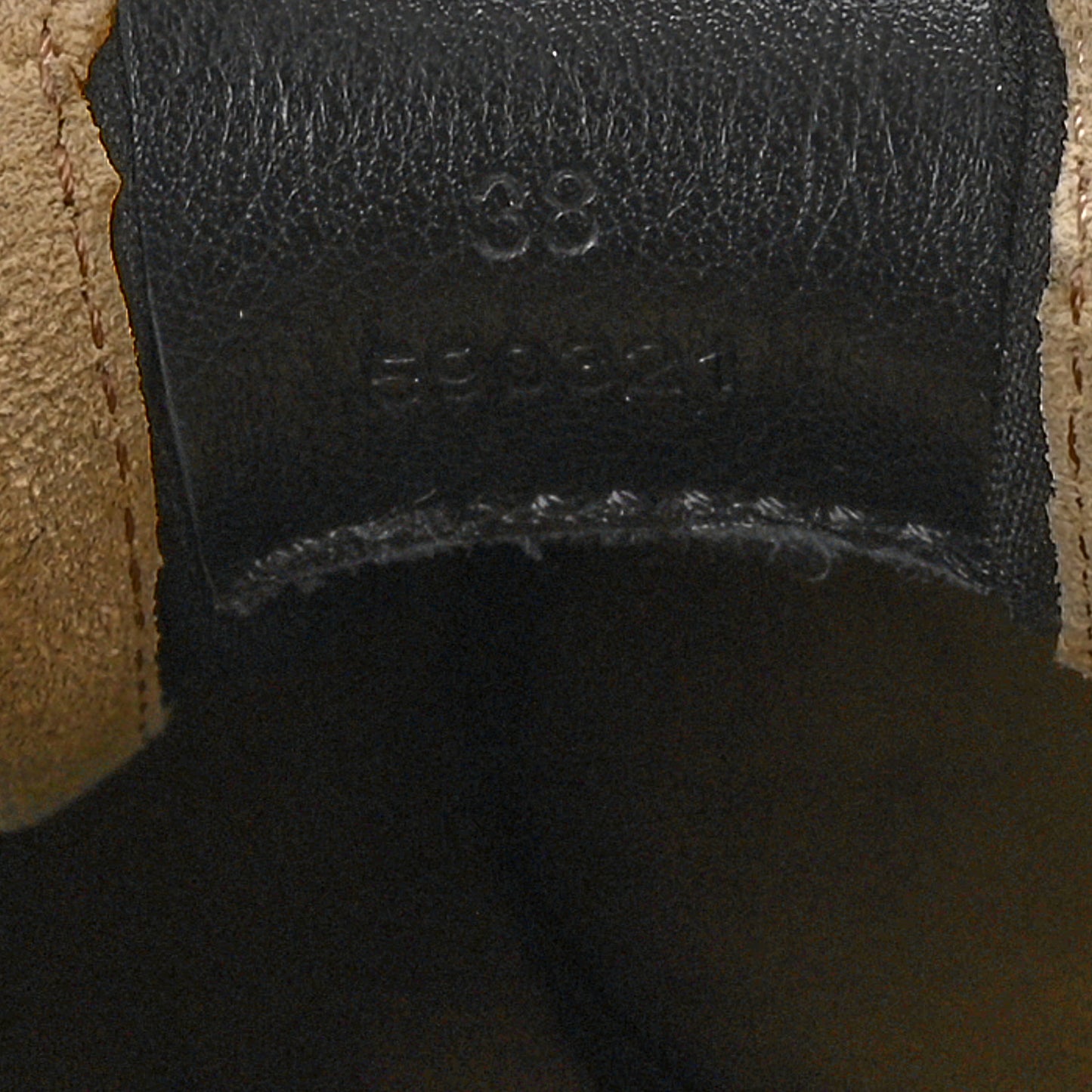 Nylon Suede Flow Runner Sneakers 38 Gold Black