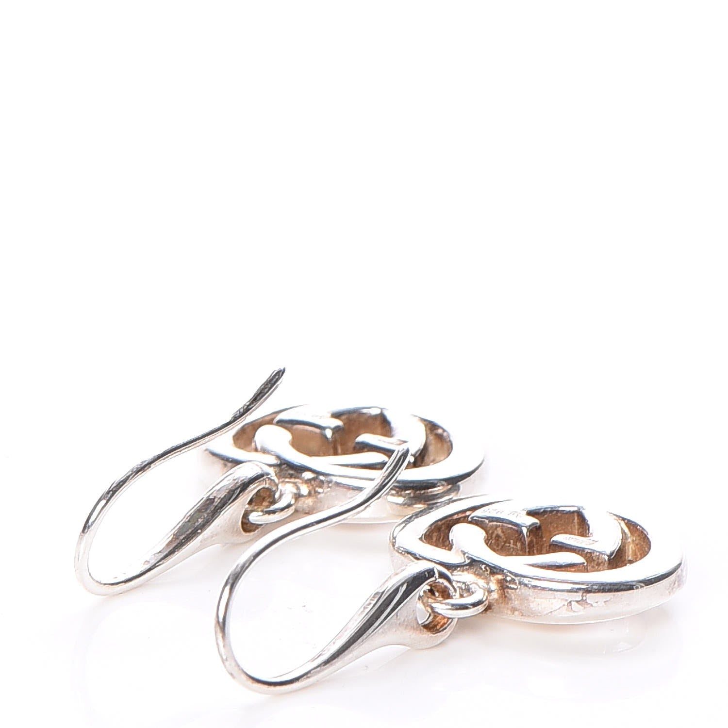 Gucci Sterling Silver Britt Drop Earrings 3 of 5