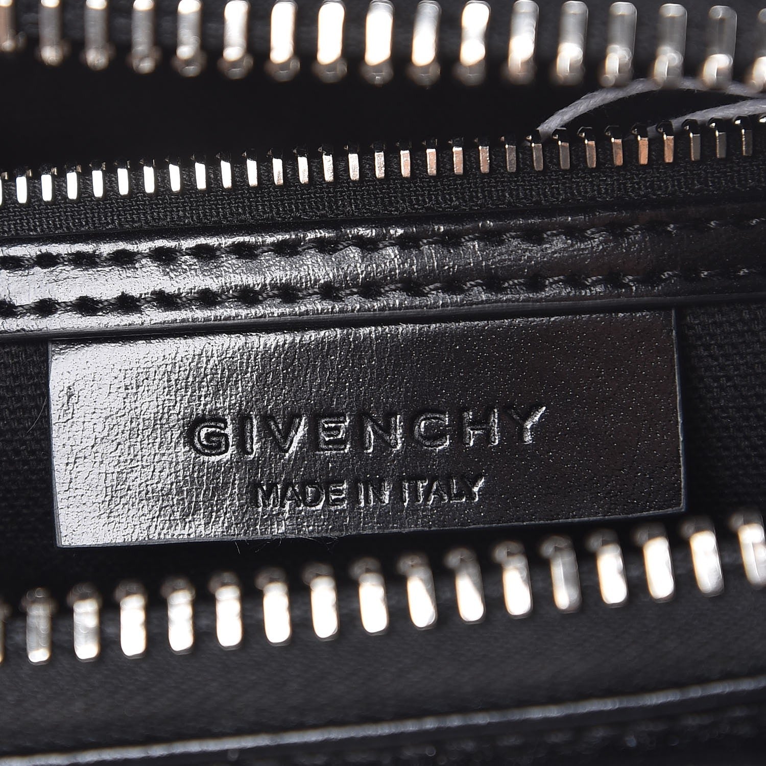 Givenchy Shiny Lord Calfskin Mini Antigona Black 7 of 8