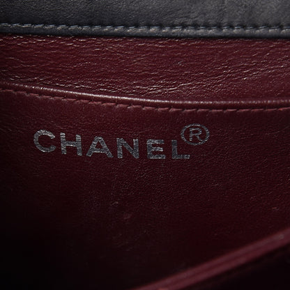 Chanel Lambskin Quilted Envelope Single Flap Black 6 of 9