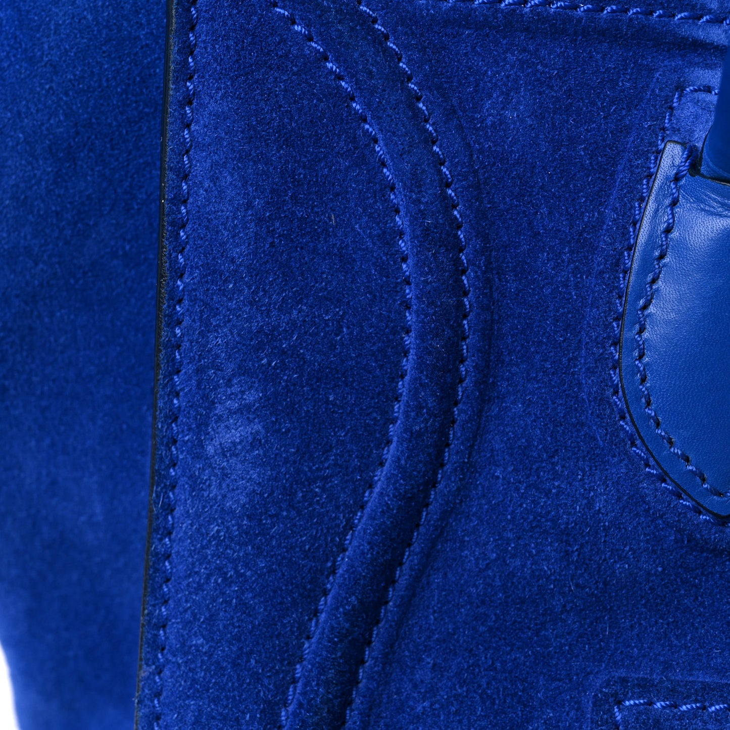 Suede Medium Phantom Luggage Colbalt Blue