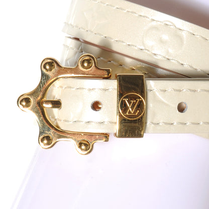 Louis Vuitton Vernis Triple Tour Coil Bracelet Perle 6 of 8