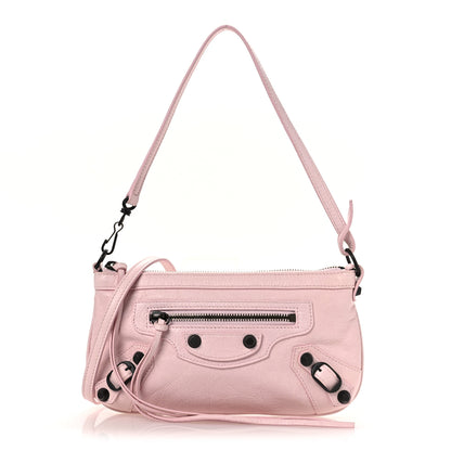 Balenciaga Agneau Arena Classic Hardware Le City Pouch On Strap Petal Pink 1 of 11