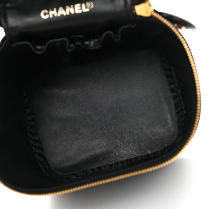Chanel Caviar Vanity Cosmetic Case Black 5 of 11