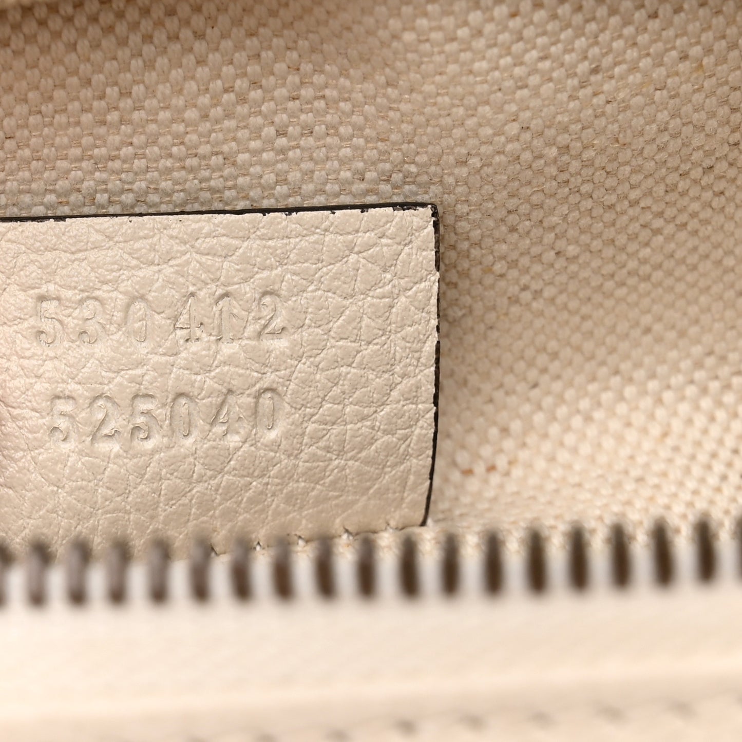 Grained Calfskin Logo Belt Bag White