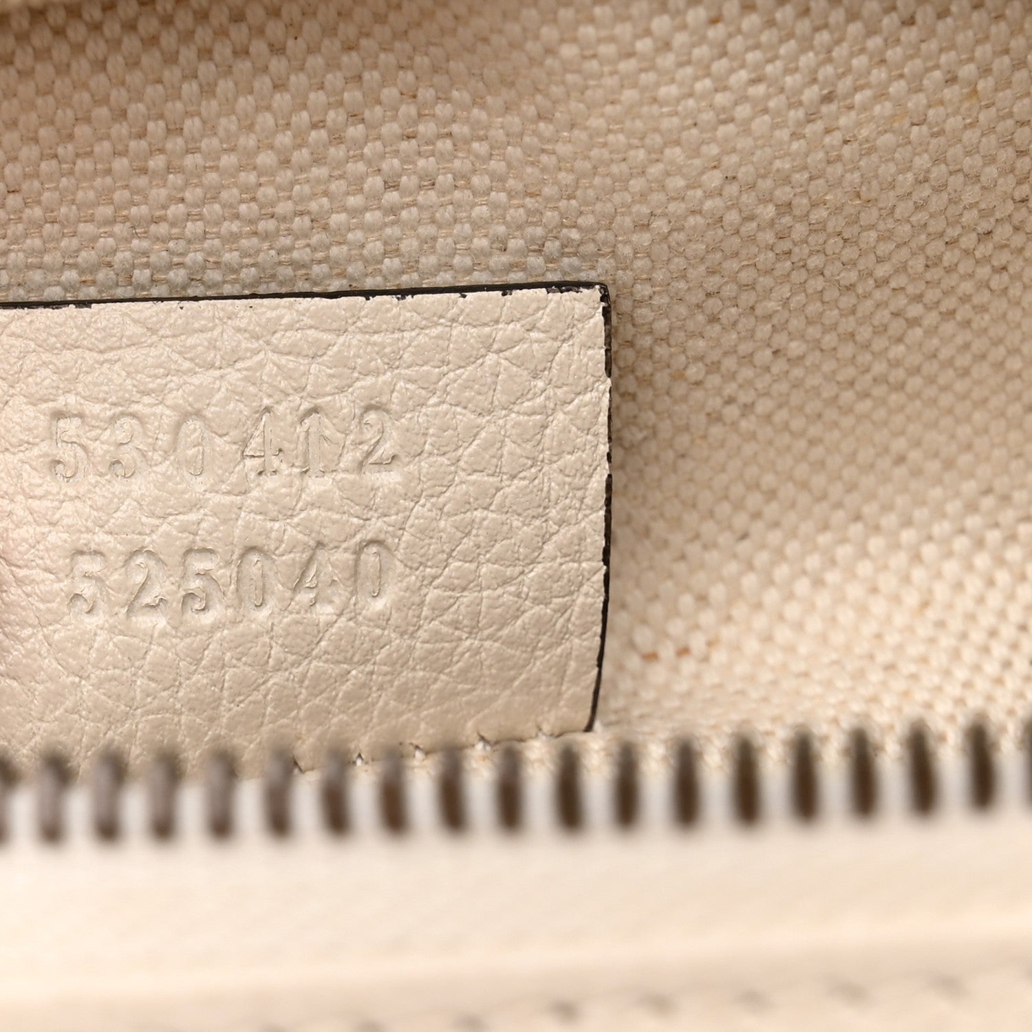 Gucci Grained Calfskin Logo Belt Bag White 7 of 10