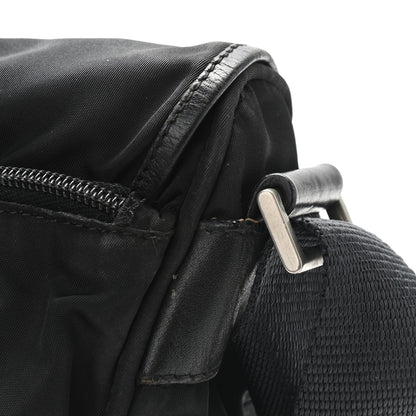 Prada Nylon Vela Messenger Bag Black 10 of 14