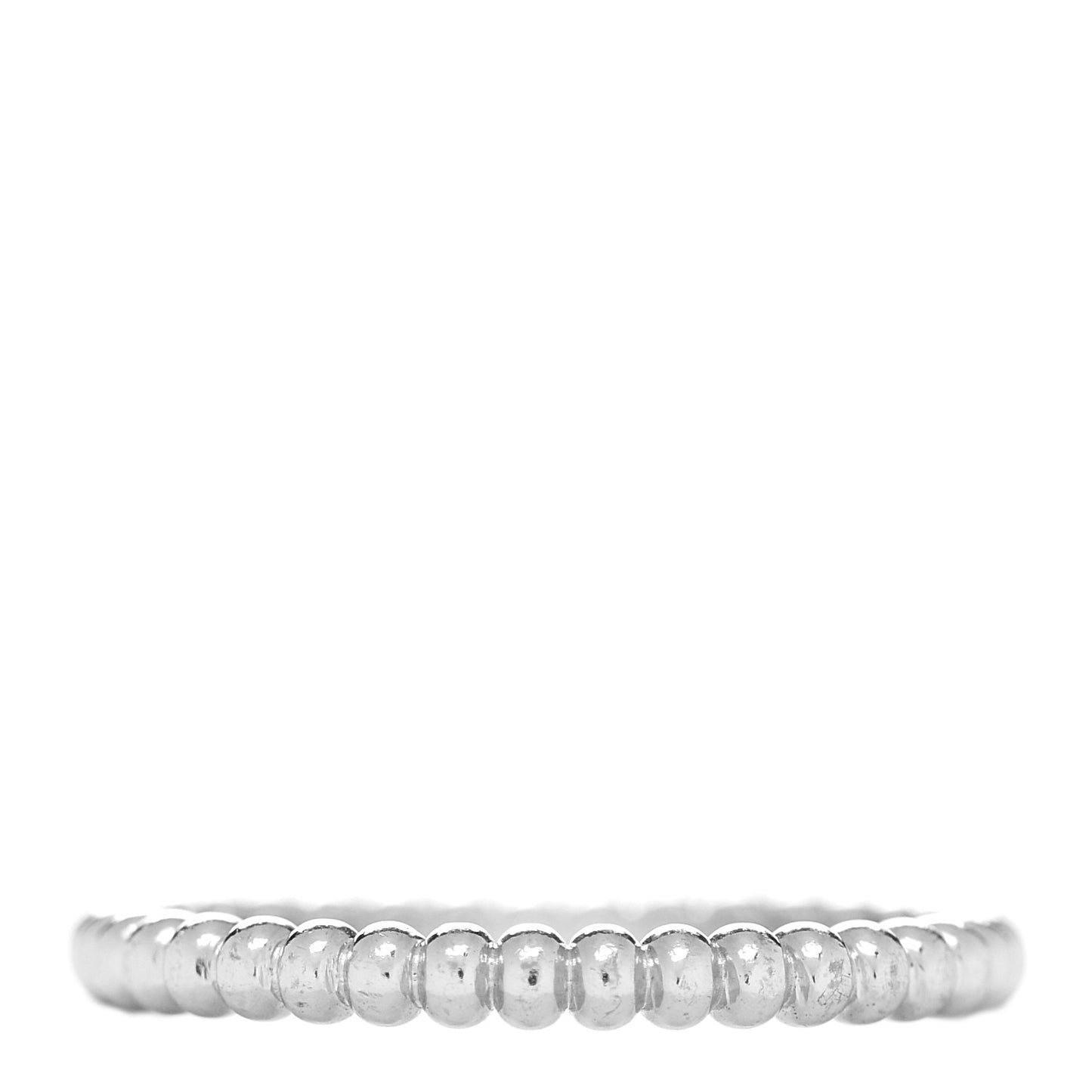18K White Gold Small Perlee Ring 52 6