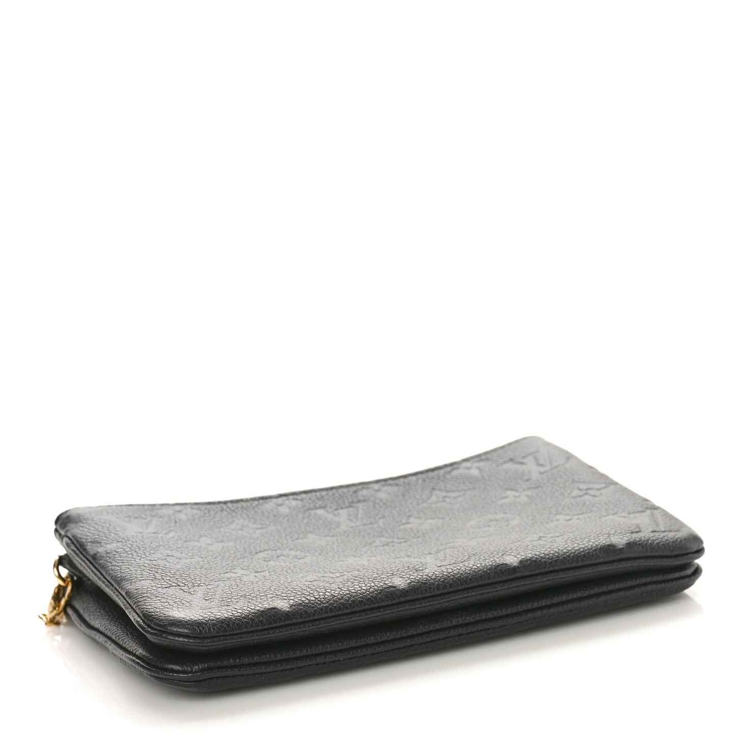 Empreinte Double Zip Pochette Black