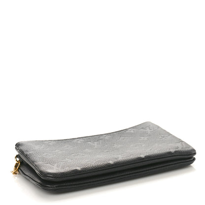 Louis Vuitton Empreinte Double Zip Pochette Black 4 of 12