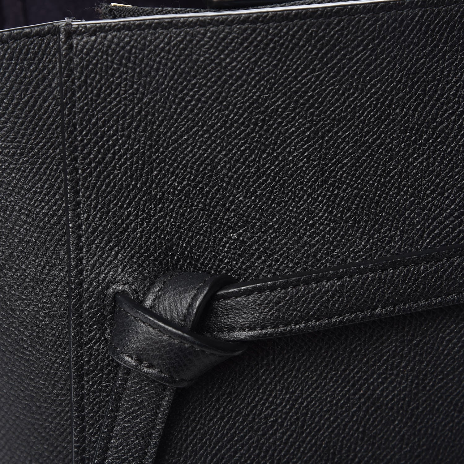 Celine Grained Calfskin Mini Belt Bag Black 10 of 18