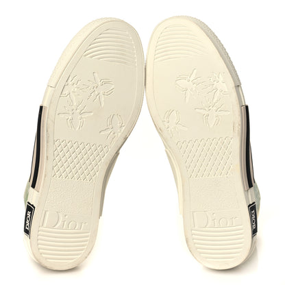 Christian Dior X SHAWN STUSSY Technical Canvas Dior All Over Mens B23 High Top Sneakers 42 Green Beige 5 of 6