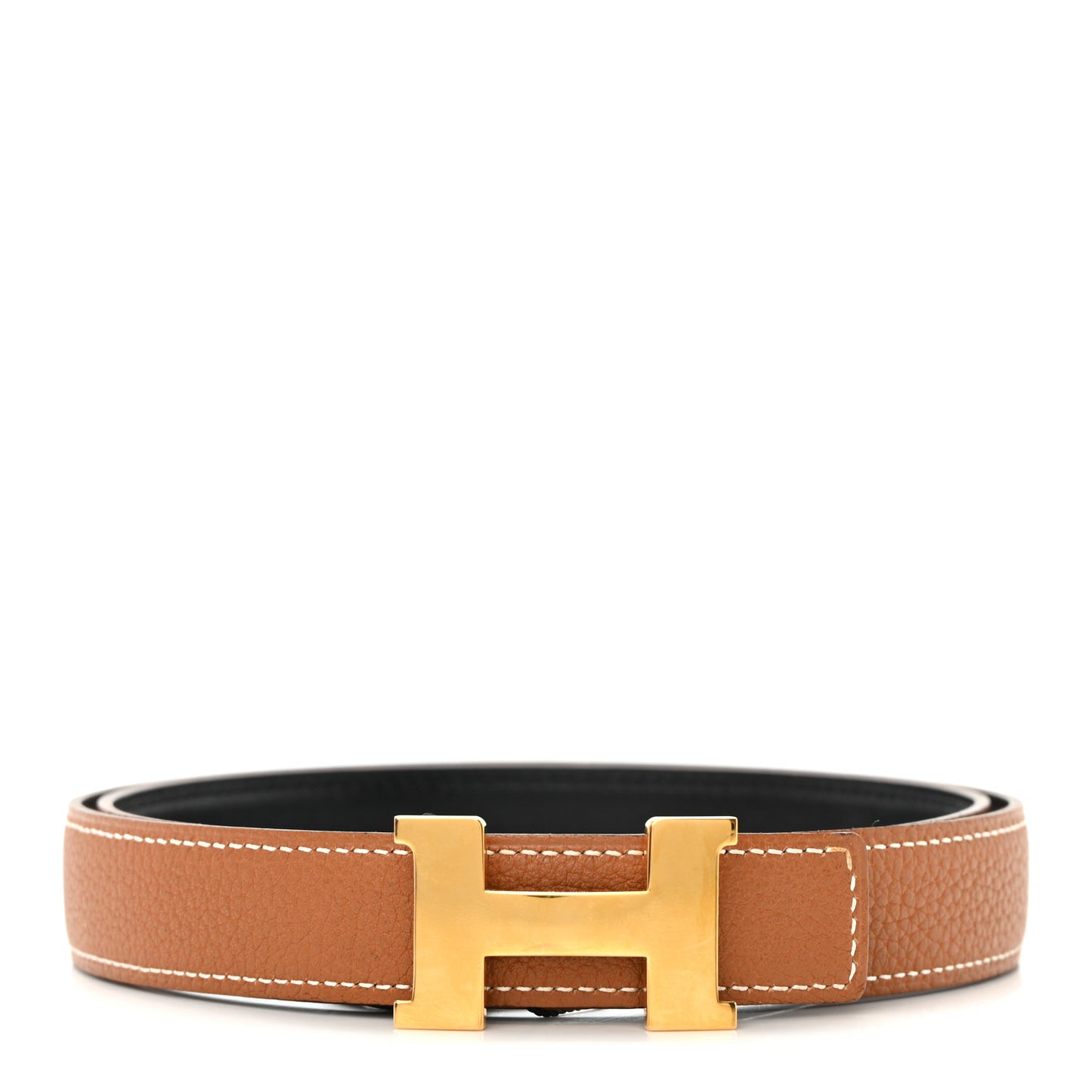 Togo Box 24mm Mini Constance H Belt 75 30 Gold Black