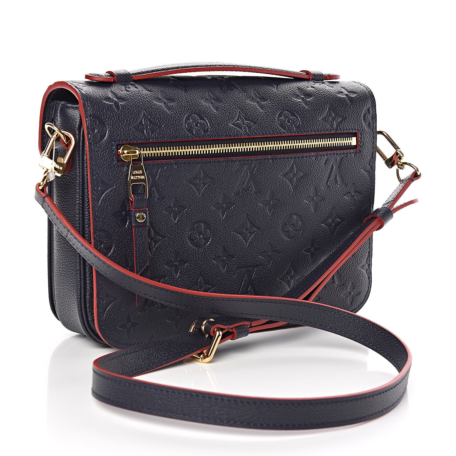 Louis Vuitton Empreinte Pochette Metis Marine Rouge 3 of 8