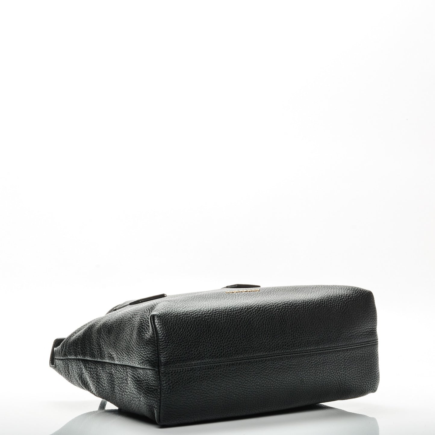 London Grainy Calfskin Medium Baynard Tote Black