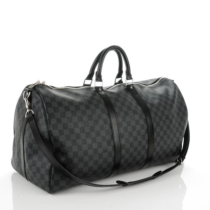 Louis Vuitton Damier Graphite Keepall Bandouliere 55 3 of 7