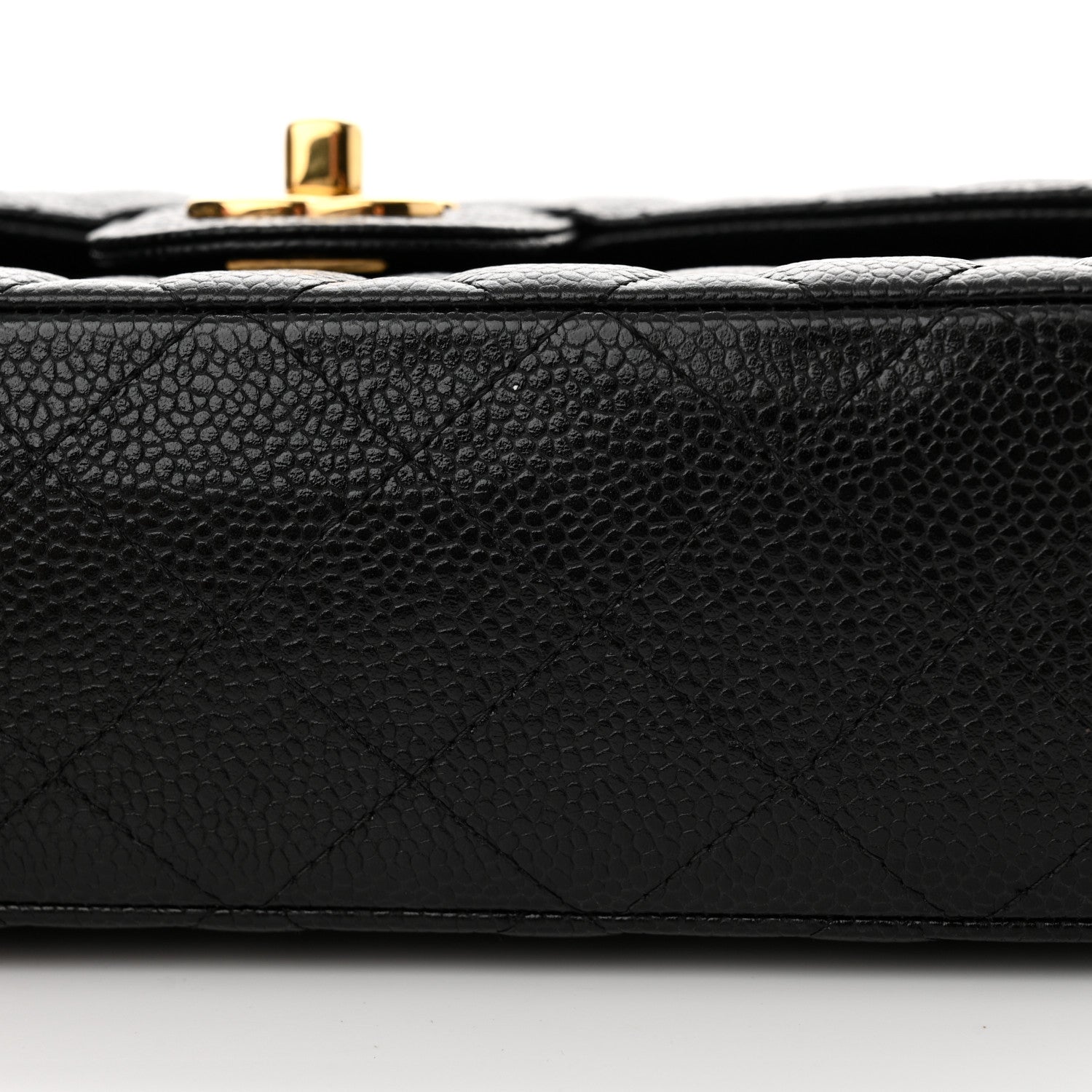Chanel Caviar Quilted Small Double Flap Black 13 of 15