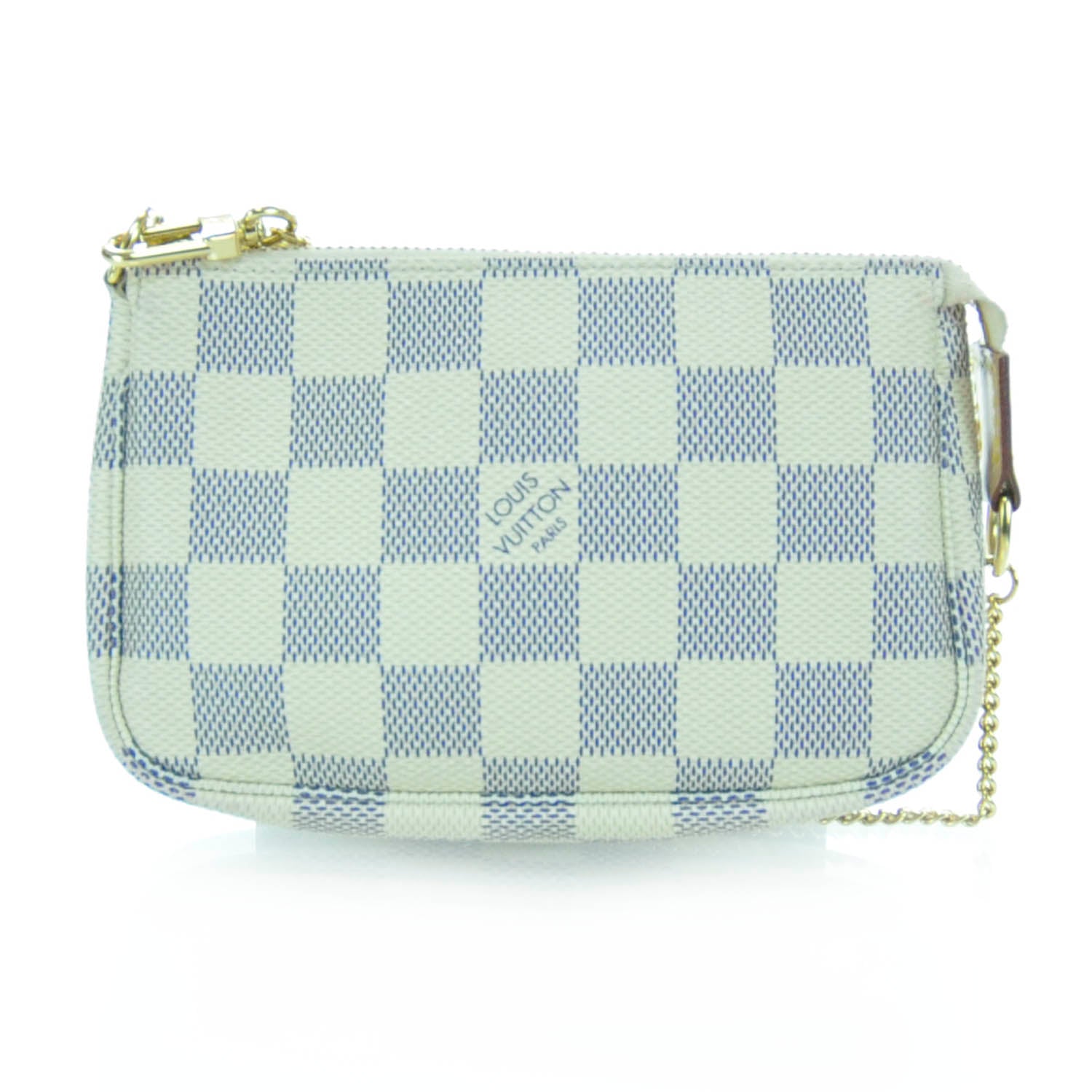 Louis Vuitton Damier Azur Mini Pochette Accessories 1 of 10