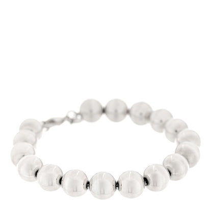Tiffany Sterling Silver 10mm HardWear Ball Bracelet 1 of 4