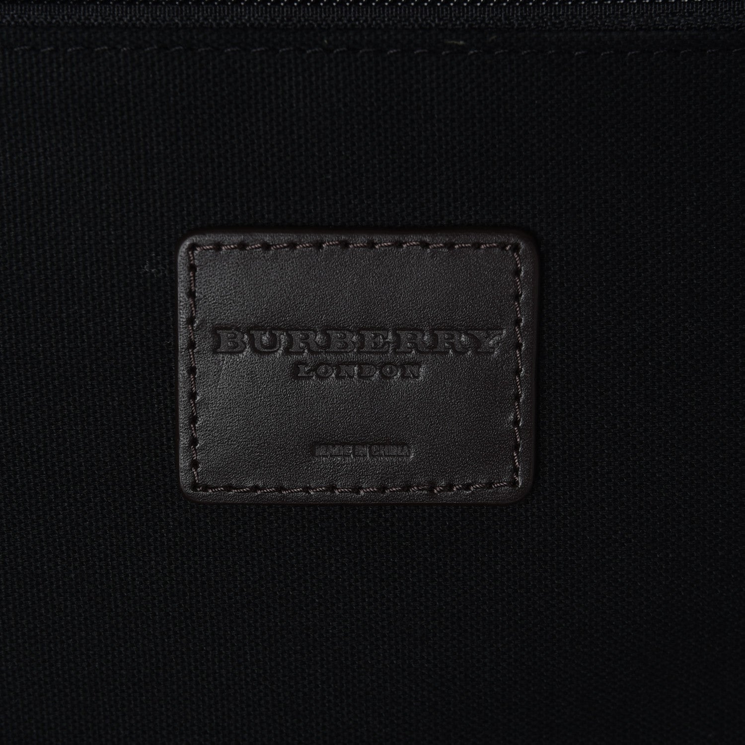 Burberry Smoked Haymarket Check Carry-On Suitcase Chocolate 8 of 13