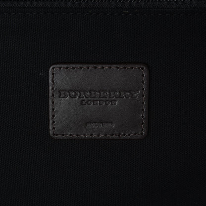 Burberry Smoked Haymarket Check Carry-On Suitcase Chocolate 8 of 13
