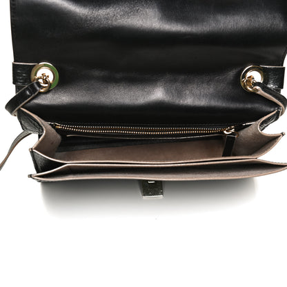 Jimmy Choo Washed Crinkled Calfskin Rebel Crossbody Bag Black 5 of 11