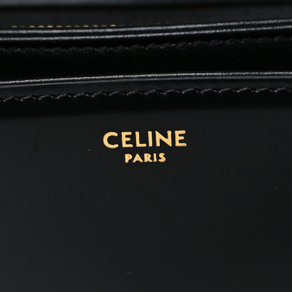 Celine Shiny Calfskin Teen Triomphe Black 6 of 6