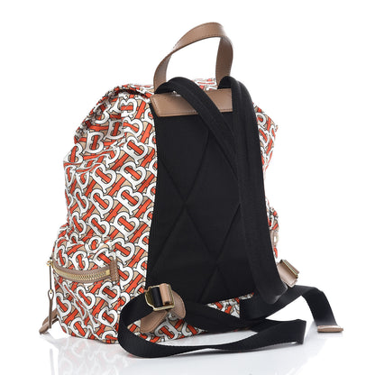 Burberry Nylon Monogram Medium Rucksack Backpack Vermillion 3 of 11