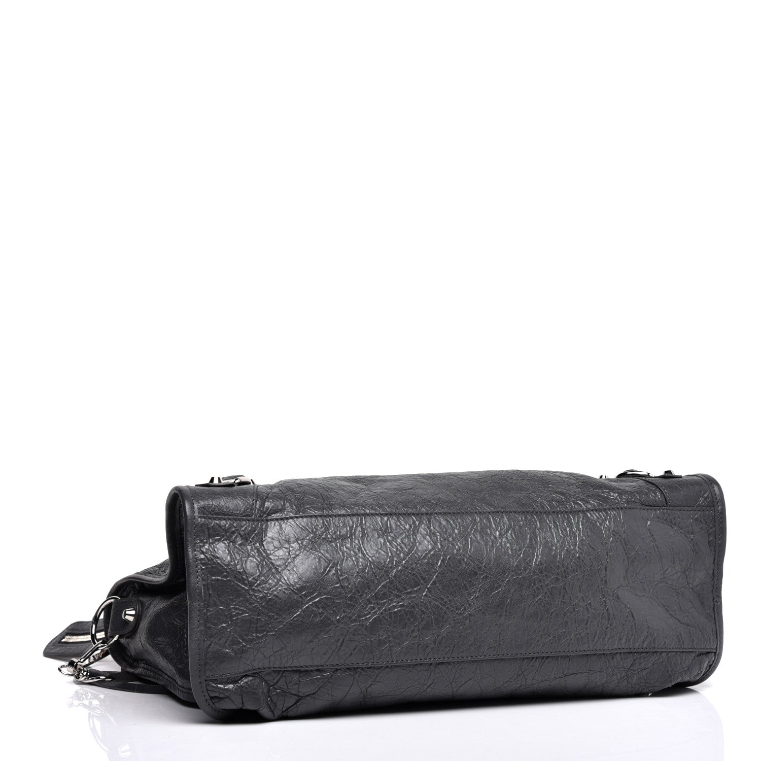 Balenciaga Agneau Classic Silver Hardware City Gris Fossile 4 of 9