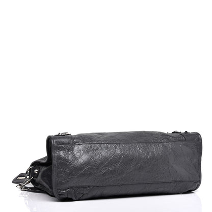 Balenciaga Agneau Classic Silver Hardware City Gris Fossile 4 of 9
