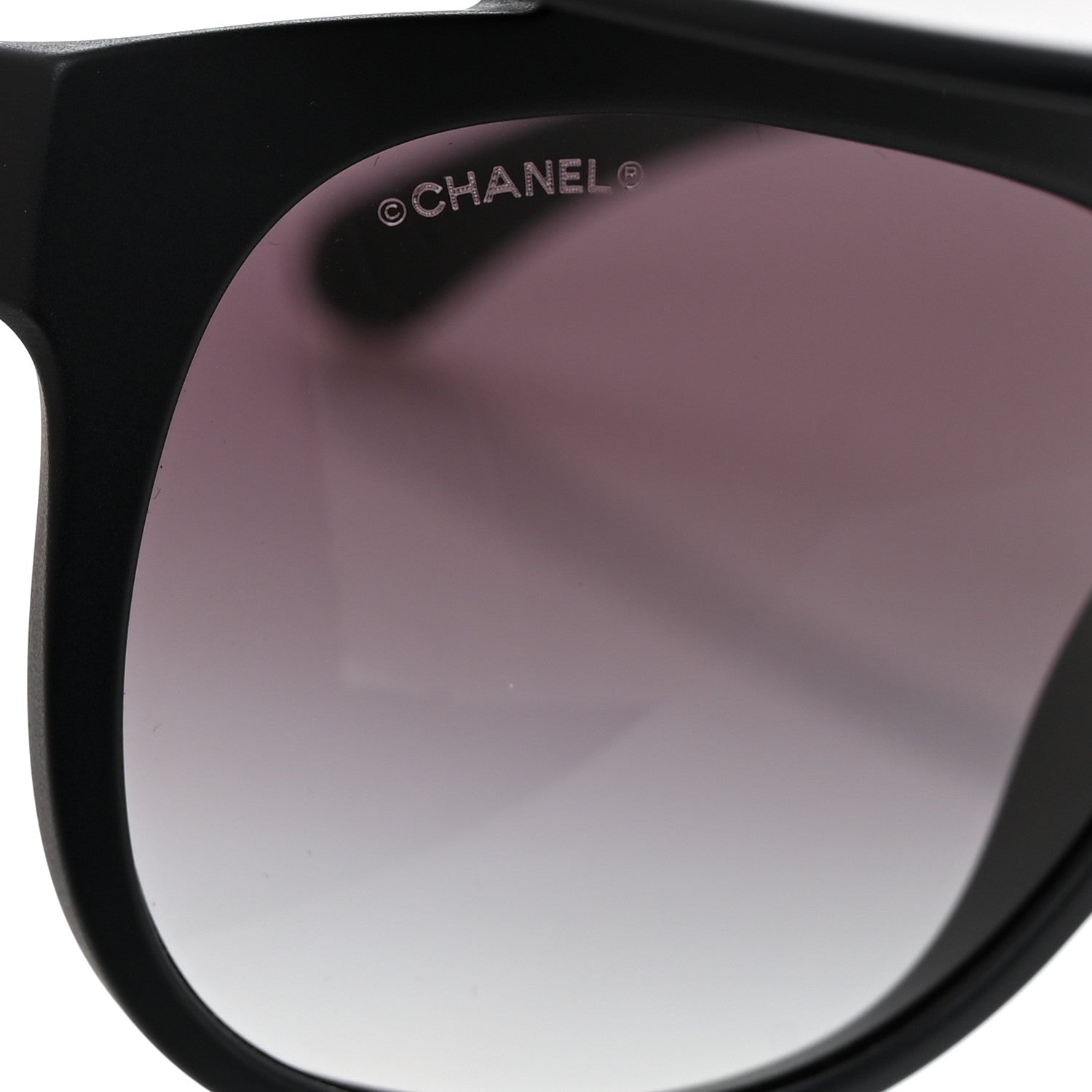 Chanel Acetate Visor Sunglasses 71046 Navy 8 of 9