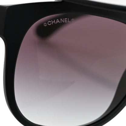 Chanel Acetate Visor Sunglasses 71046 Navy 8 of 9