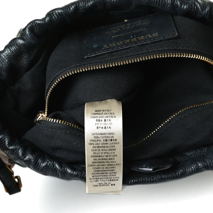 Burberry Calfskin House Check Little Crush Black 8 of 20