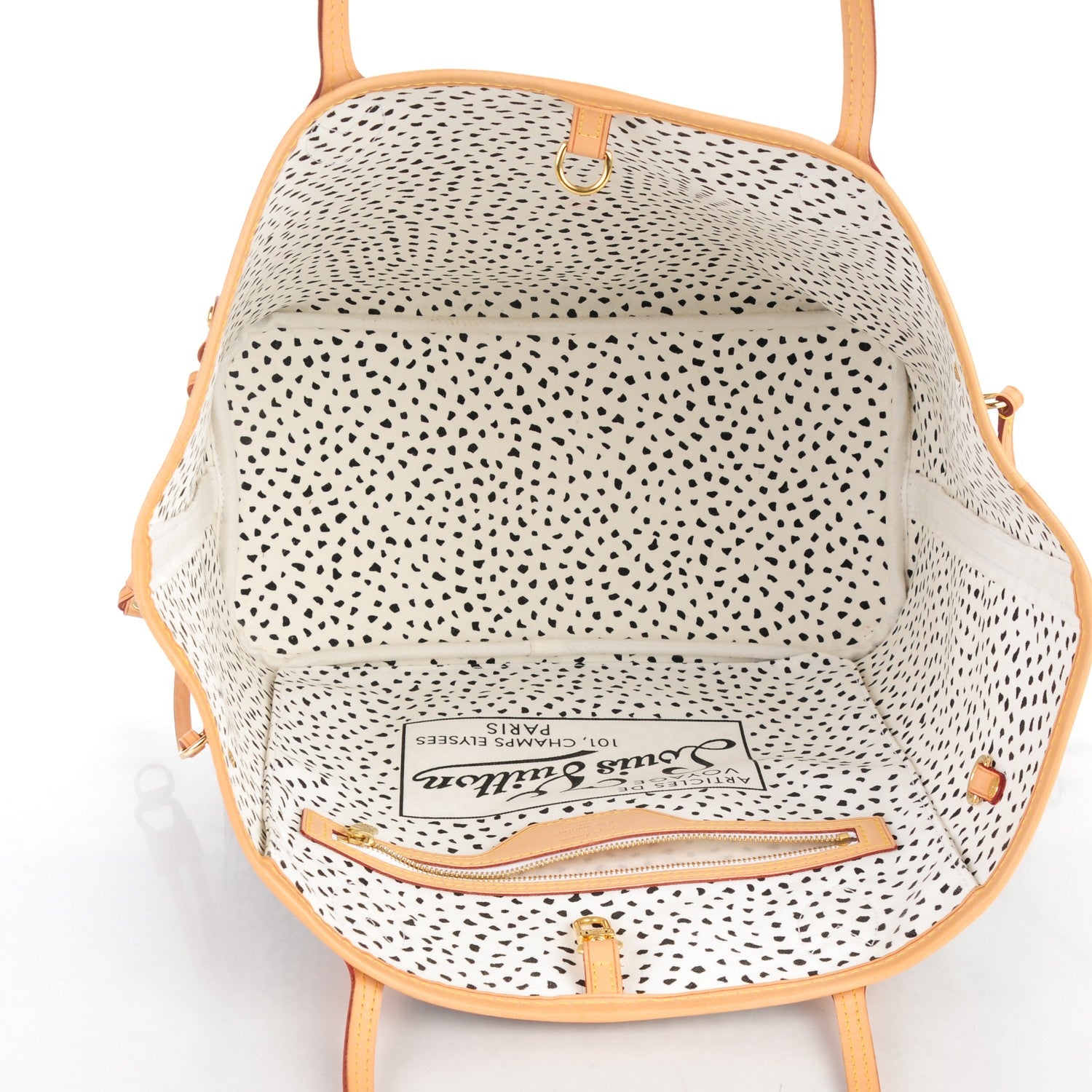 Louis Vuitton Monogram Kusama Waves Neverfull MM White 5 of 7