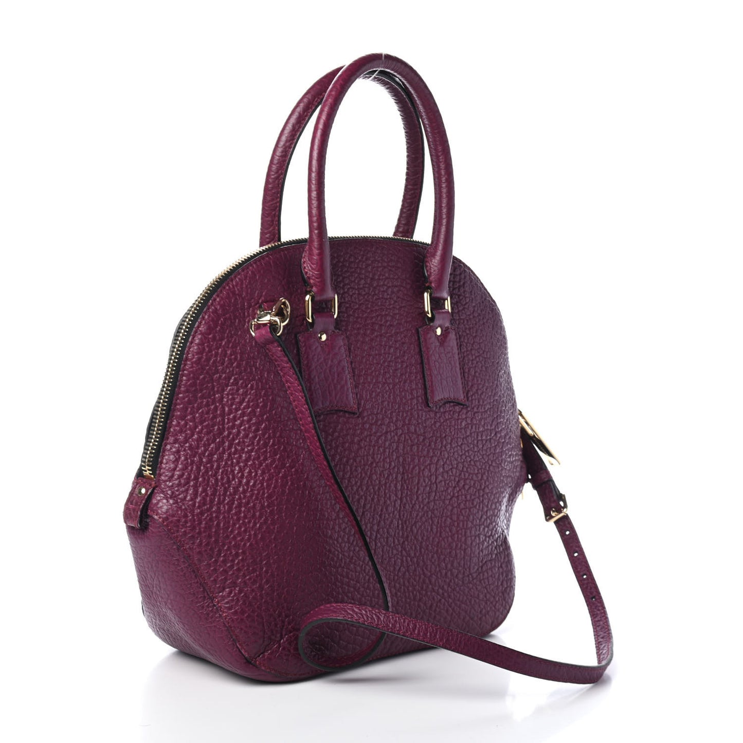 Heritage Grain Medium Orchard Bowling Bag Damson Magenta