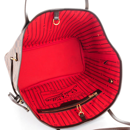 Louis Vuitton Damier Ebene Neverfull MM 5 of 8
