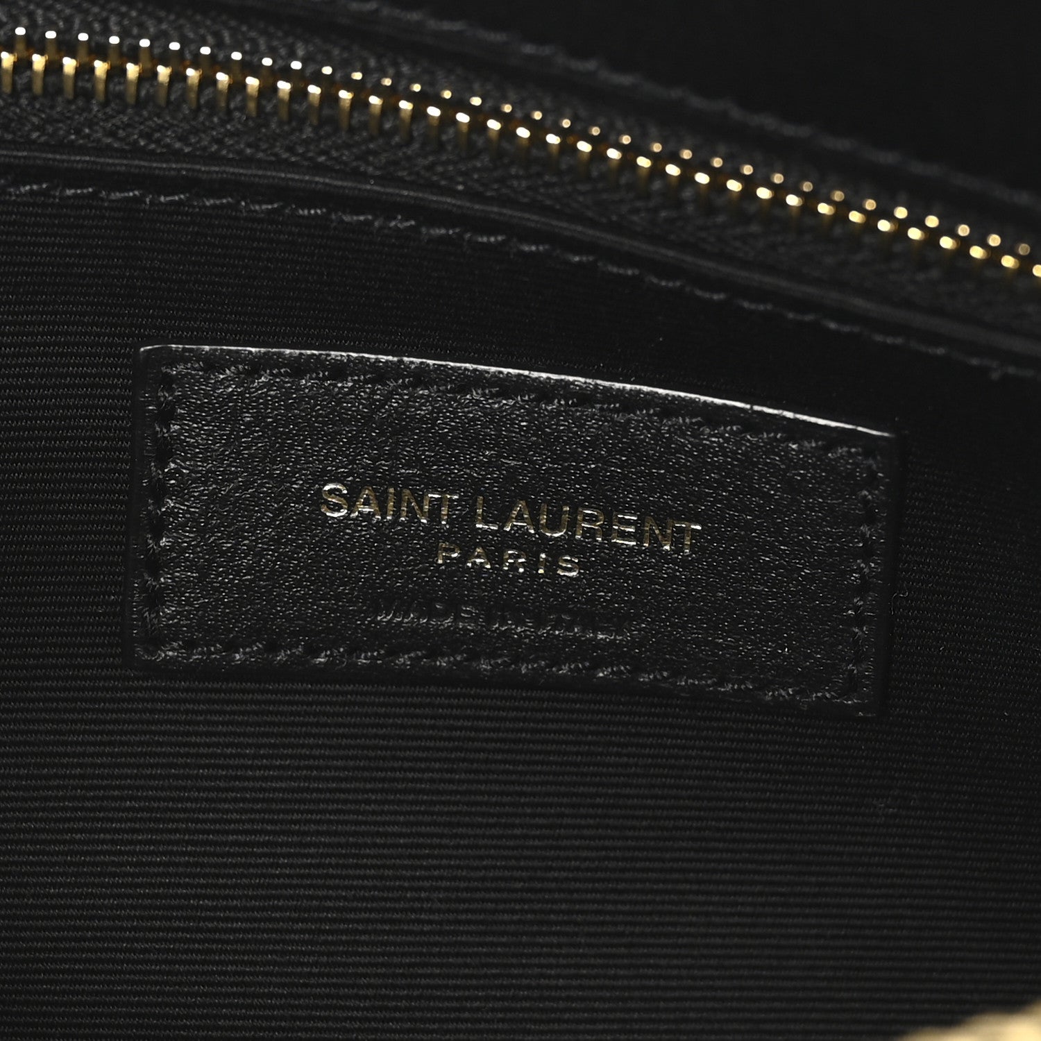 Saint Laurent Lambskin Lyia Quilted Duffle Bag Black 6 of 10