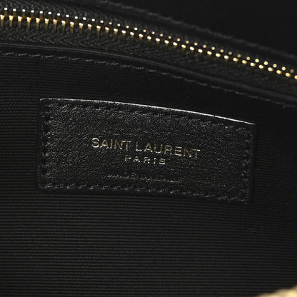 Saint Laurent Lambskin Lyia Quilted Duffle Bag Black 6 of 10