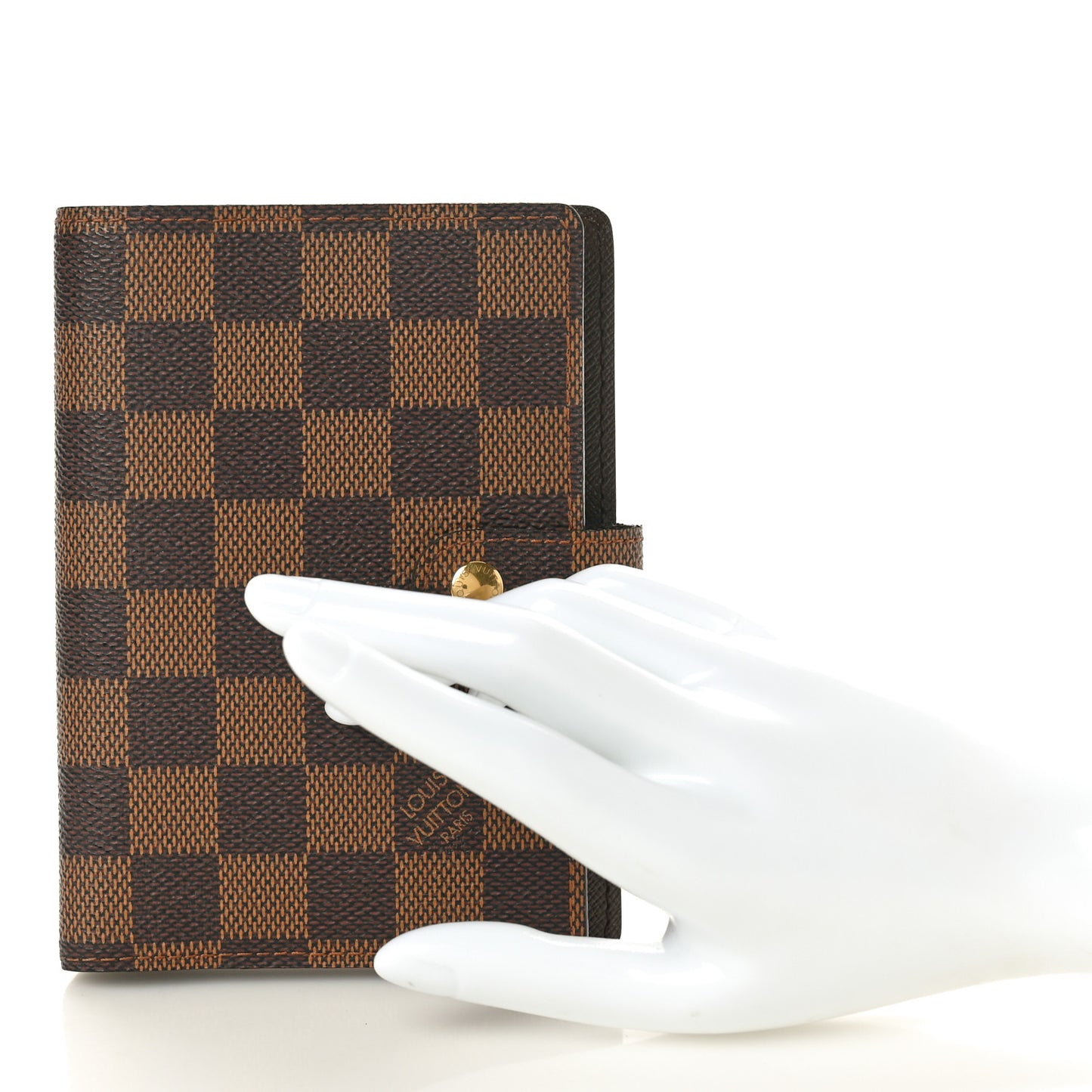 Damier Ebene Small Ring Agenda Cover