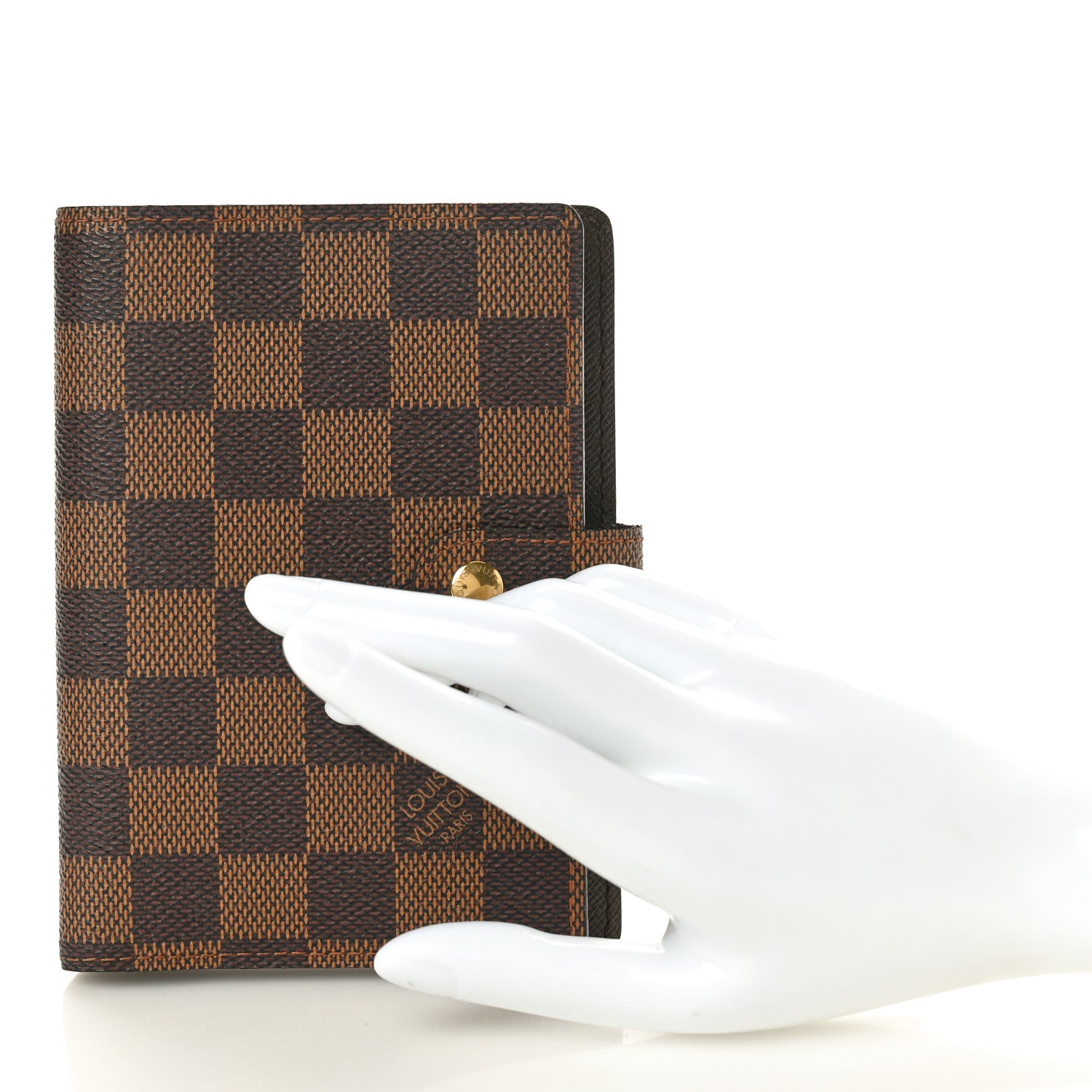 Louis Vuitton Damier Ebene Small Ring Agenda Cover 2 of 7