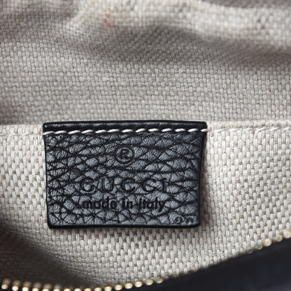 Gucci Pebbled Calfskin Small Soho Disco Bag Black 6 of 10