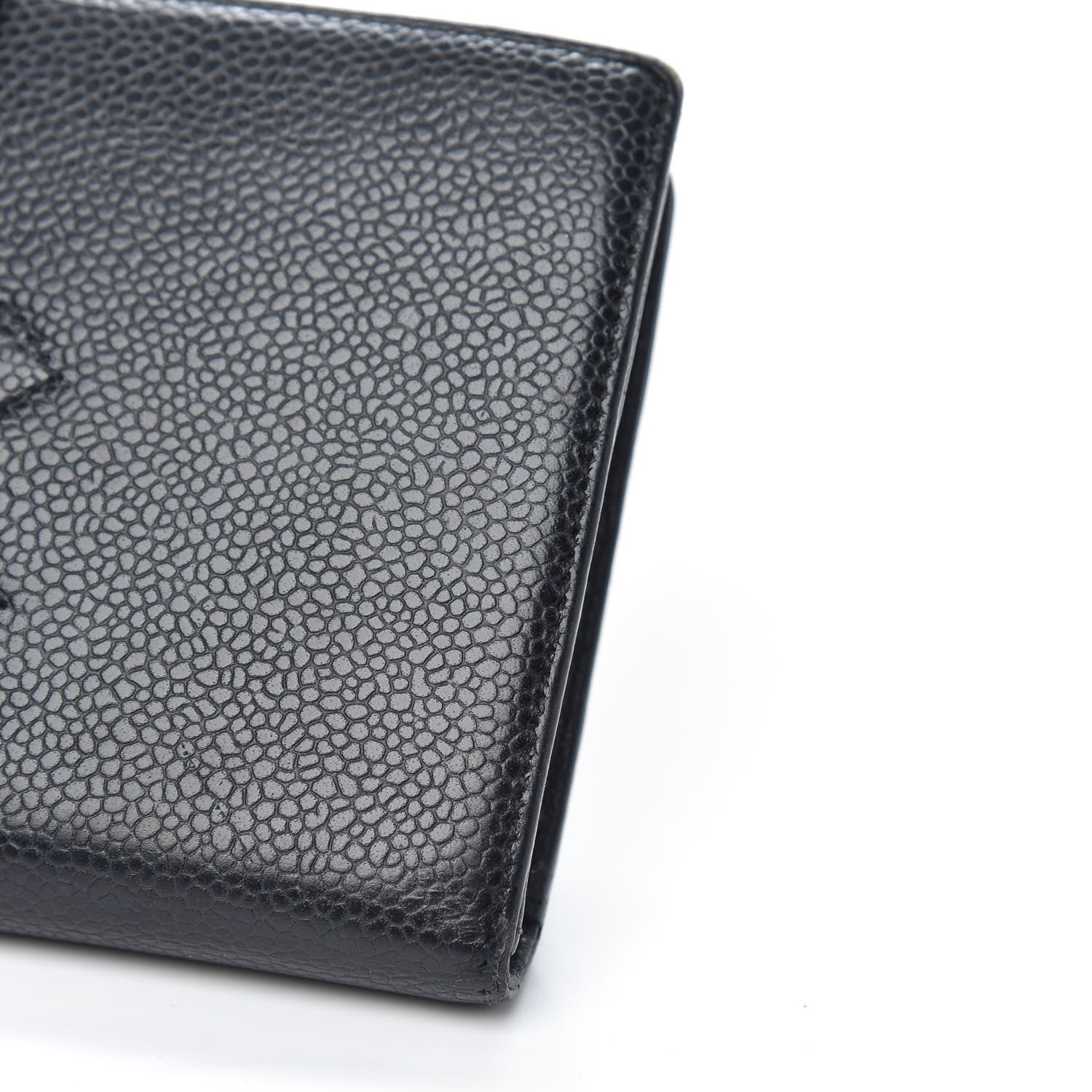Chanel Caviar Timeless CC French Wallet Black 11 of 12