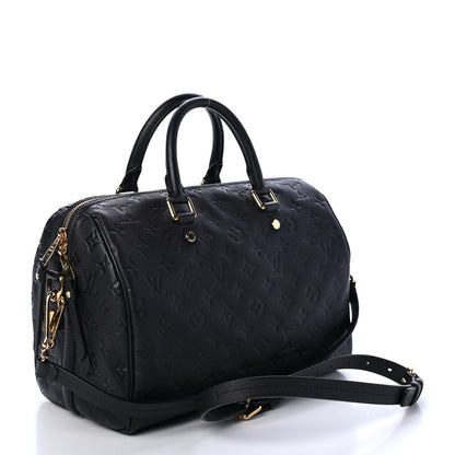 Louis Vuitton Empreinte Speedy Bandouliere 30 Black 2 of 4
